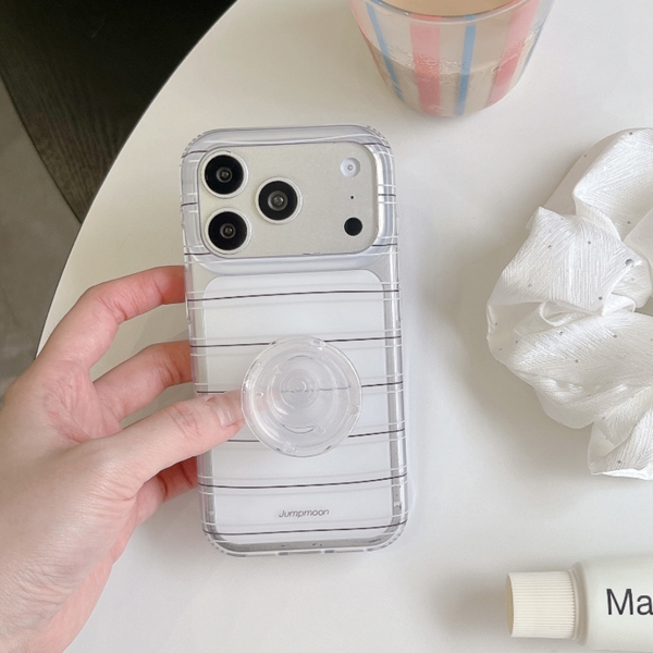 Case Sọc Ngang Trắng + Pop - 15