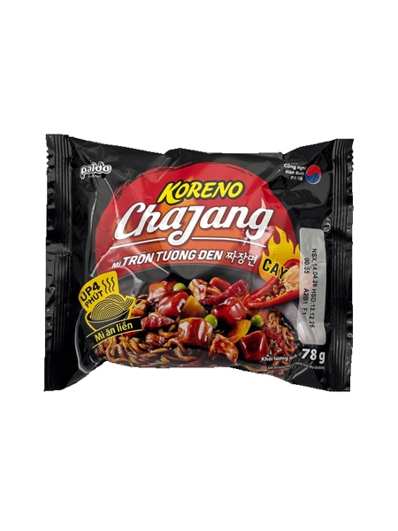 Mì trộn tương đen cay Koreno Chajang