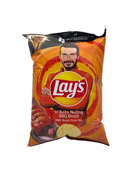 Lay's Vị Sườn Nướng BBQ Brazil 53g