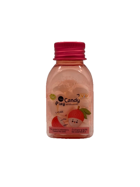 Kẹo Thơm Miệng Play Candy Hương Vải 22GR