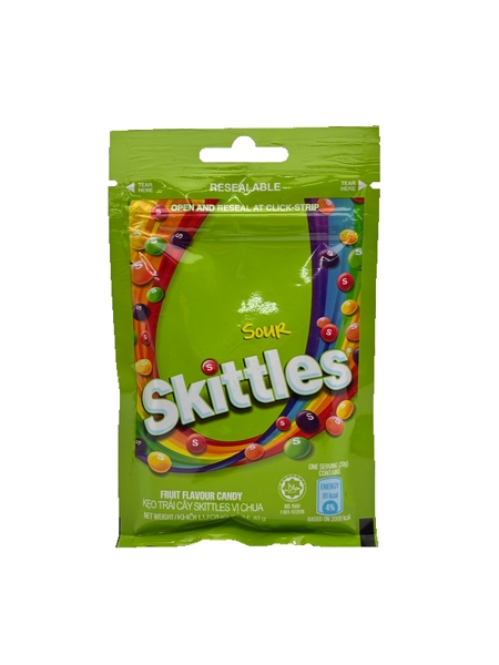 Kẹo trái cây Skittles vị chua 40g