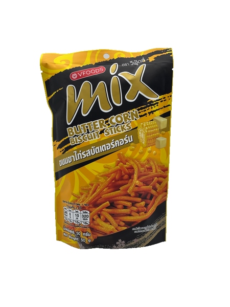 Bánh Que MIX Vị Bắp Ngọt và Bơ 50g