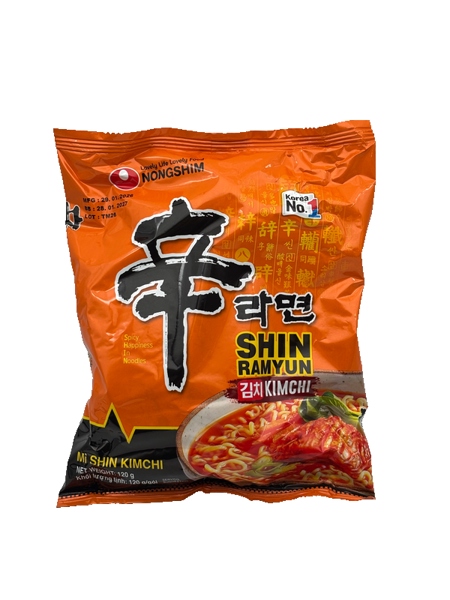 Mì shin kimchi Nongshim 120g