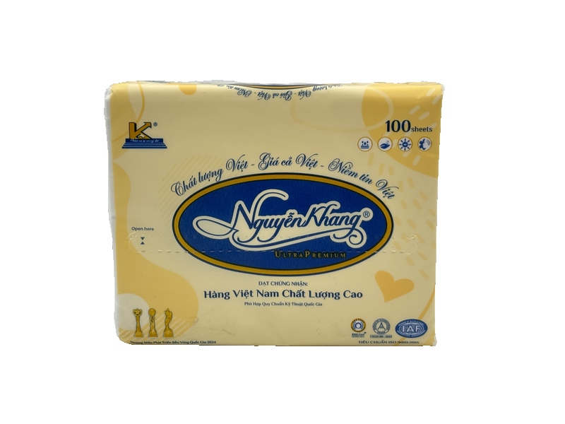 Giấy rút mặt loại ngắn K113 Nguyễn Khang 100 tờ