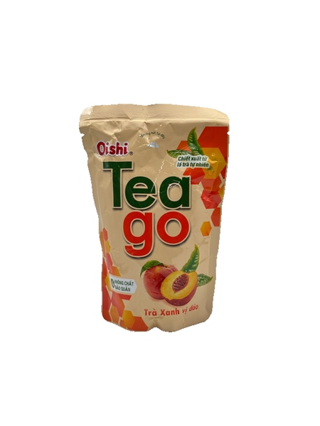 Nước Uống DP - 180ml ( Trà Xanh Oshi Tea go vị đào - Thùng 50 gói x 180ml )