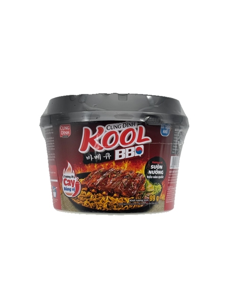 Mì trộn Cung Đình Kool vị sườn nướng bát