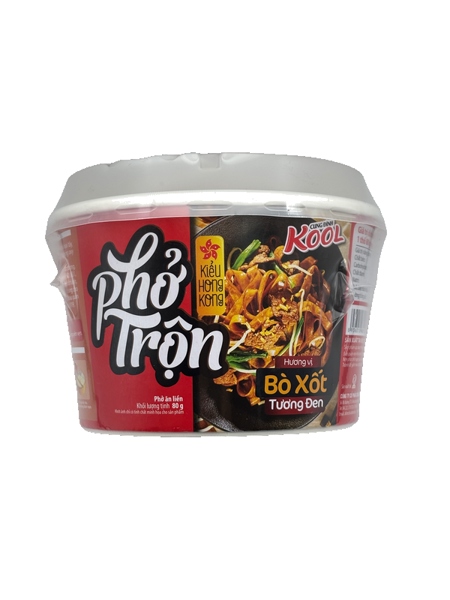 Phở trộn Cung Đình Kool bò xốt tương đen 80g
