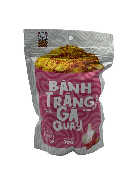 Bánh tráng Topping Gà quay (Gói)