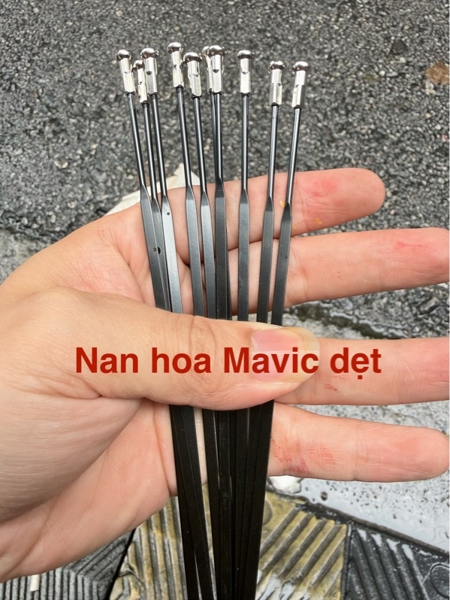 Nan hoa Mavic dẹt kèm đầu chân nan (Hàng Zin)