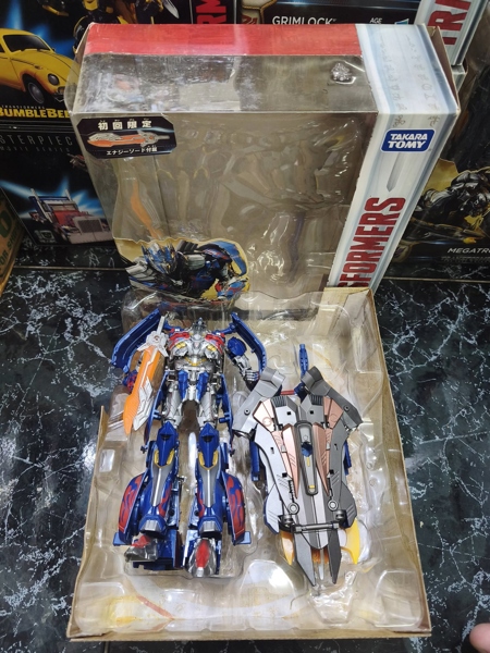 Mua bán (2ND-TRẦY NGỰC) TAKARATOMY CALIBUR OPTIMUS PRIME