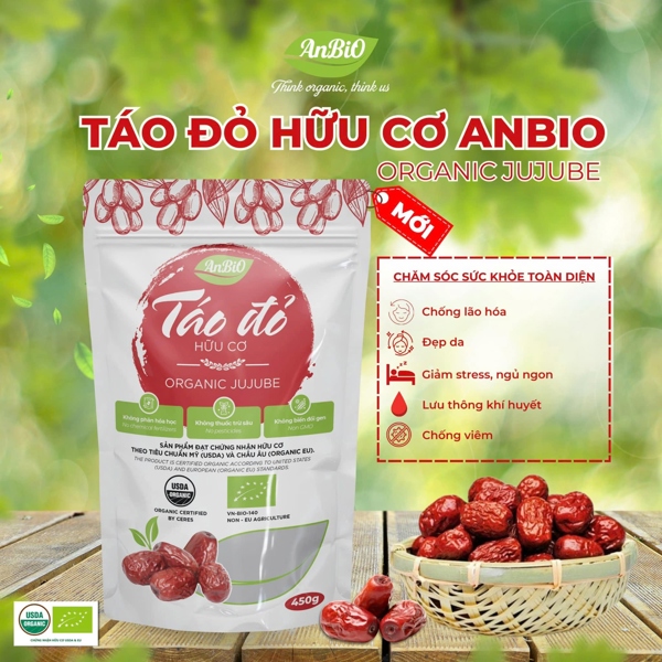 ABO Táo đỏ hữu cơ (SIZE NHỎ - 450G)
