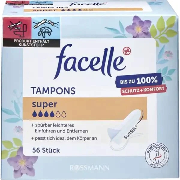 Tampon Facelle Super 4 Giọt 56 chiếc