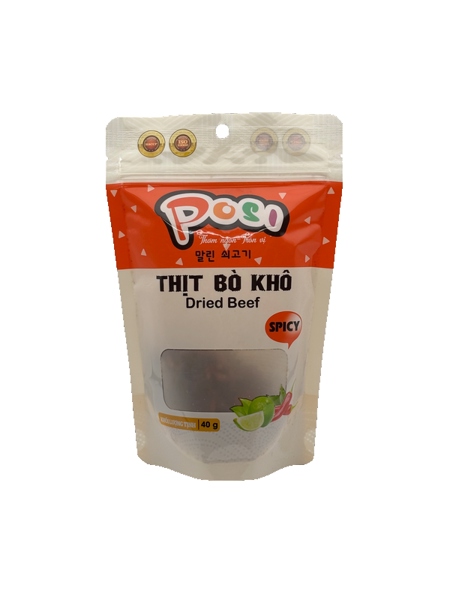 Thịt bò khô posi