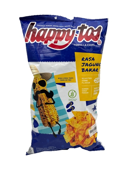 Snack Happy tos Bắp vị cay ngọt 140g