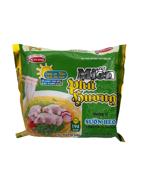 Miến Phú Hương sườn heo 55g