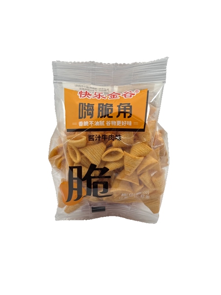 Bánh snack giòn hình tam giác (vị thịt bò sốt)