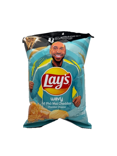 Lay's Wavy Phô Mai Cheddar 53g