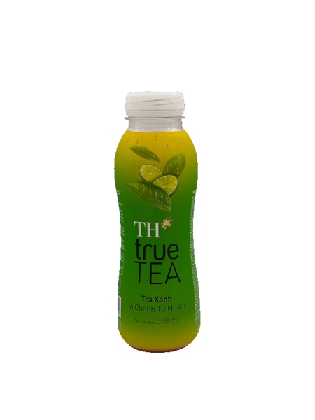 Trà Xanh Vị Chanh Tự Nhiên TH 350ml×24