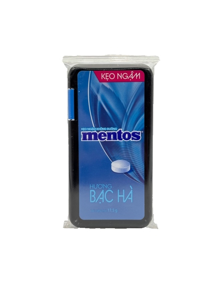 Kẹo ngậm Mentos Hương Bạc Hà 17,5g