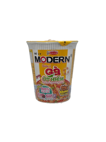 Mì ly modern Hương vị gà ớt hiểm24