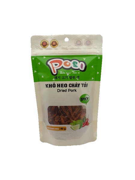 Heo khô cháy tỏi