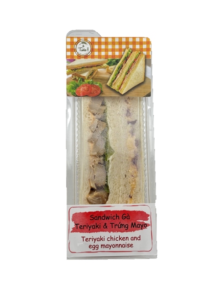ATB _ Sandwich Gà Teriyaki Và Trứng Mayo Hộp 120g