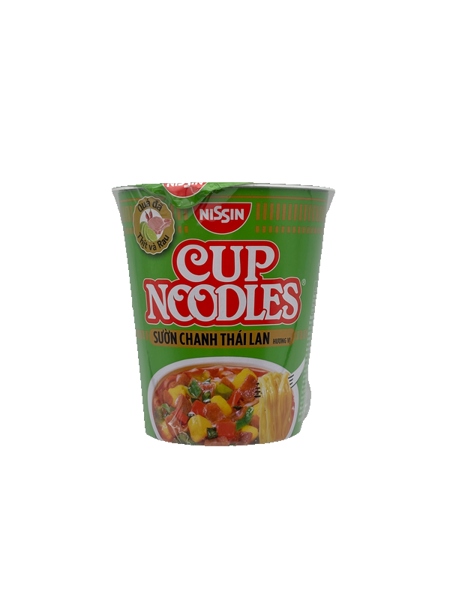 Mì Ly Nissin hương vị Sườn Chanh Thái Lan