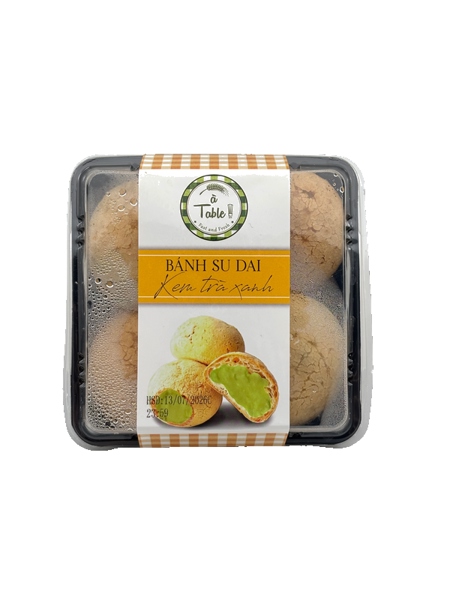 ATB _ Bánh Su Dai Kem Trà Xanh Hộp 140g