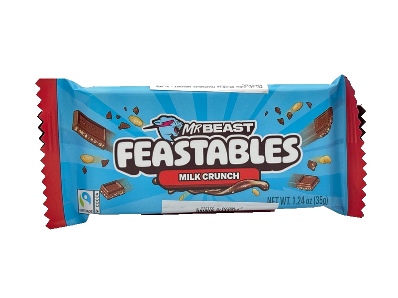 Sô cô la Feastables Mrbeast Vị Sữa Bỏng Gạo 35g
