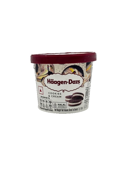 Kem Haagen Dazs Bánh Quy Và Kem Tươi 100 Ml (Hộp)