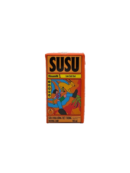SCU TT Hương Cam Vinamilk Susu Hộp 110ml
