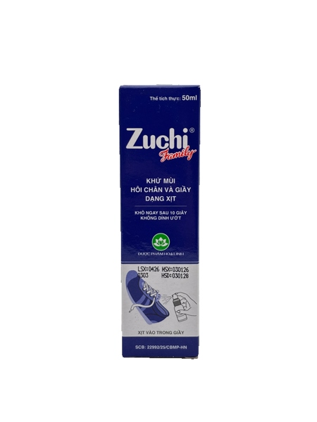 Zuchi famly xịt giày