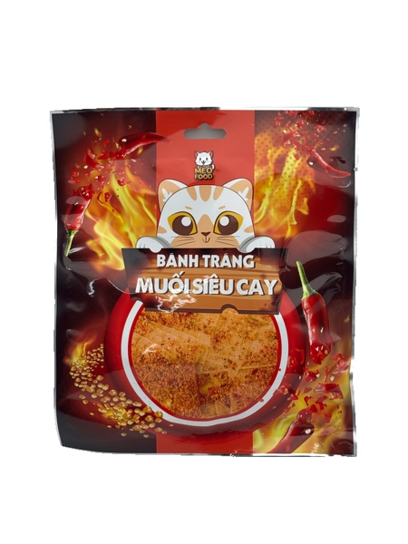 Bánh tráng Mini Muối siêu cay (Gói)