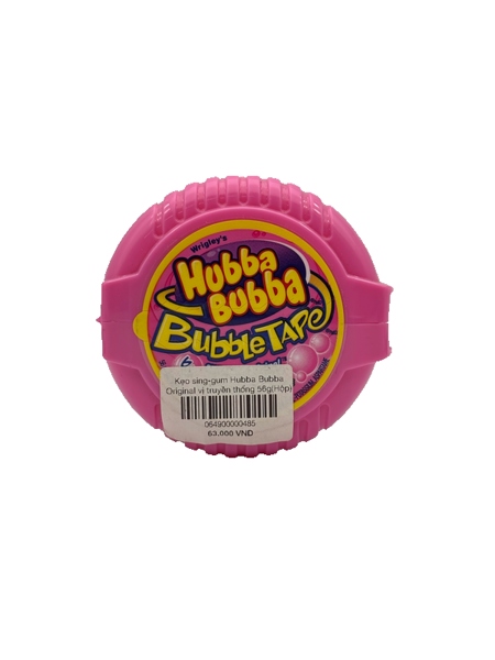 Kẹo sing-gum Hubba Bubba Original vị truyền thống 56g