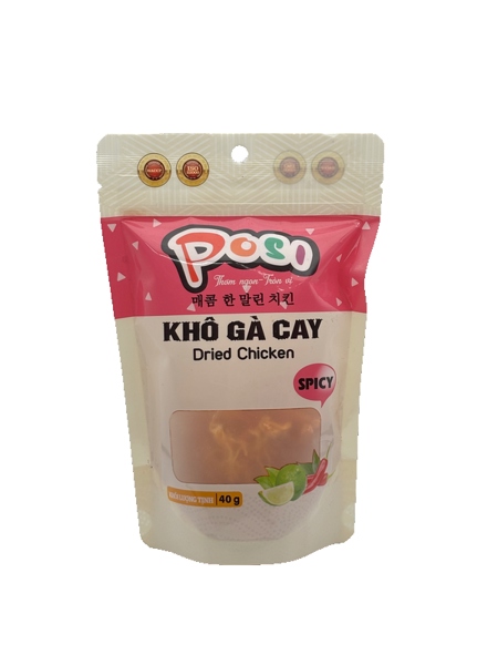 Khô gà cay posi 50g