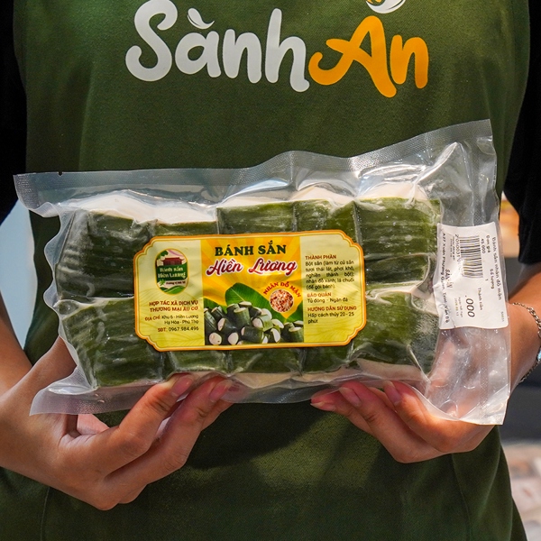 Bánh sắn nhân thịt