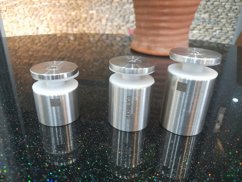 Ốc bắt kính KHALICO - KL0904 Ø38 - 4F đặc Inox 316