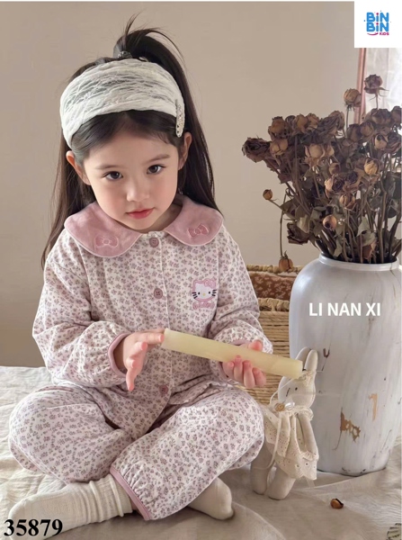 35879 Bộ Pyjama HOA NHÍ NHIỀU
