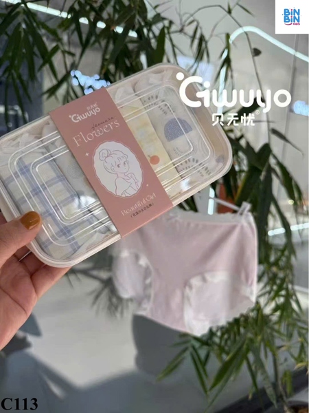 C113 Quần Chip tam giác bé gái