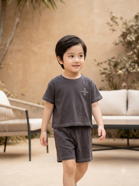 Set phông The GO.U pleasureroon - ghi đậm