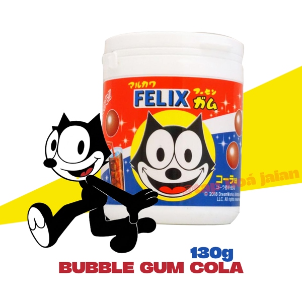 Kẹo cao su Marukawa Felix hương cola 130g