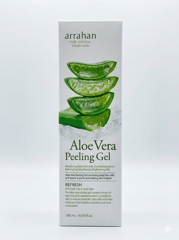 Gel Tẩy Tế Bào Chết Arrahan Nha Đam - Da Dầu,Thường, Hỗn Hợp