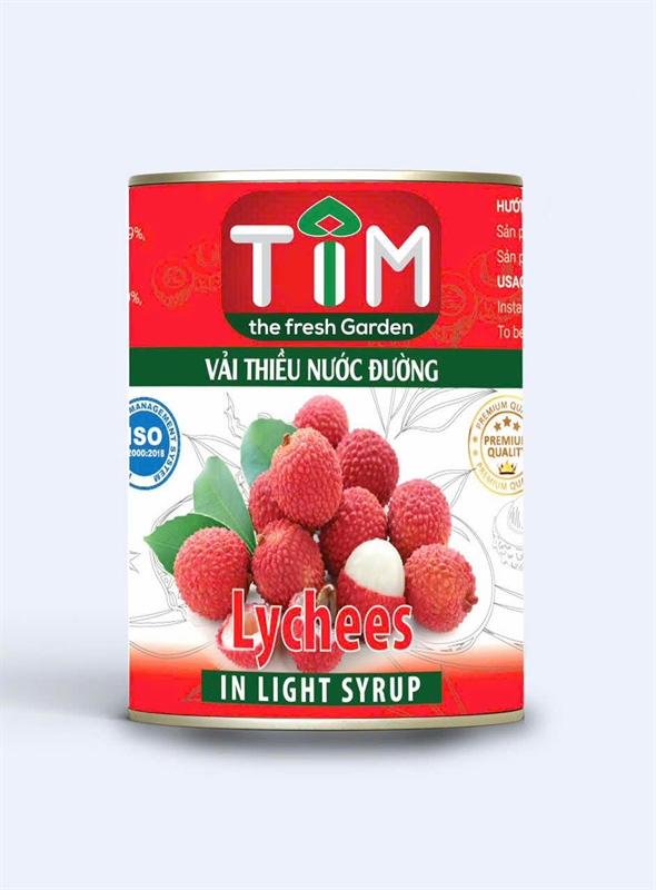Vải thiều nước đường TIM