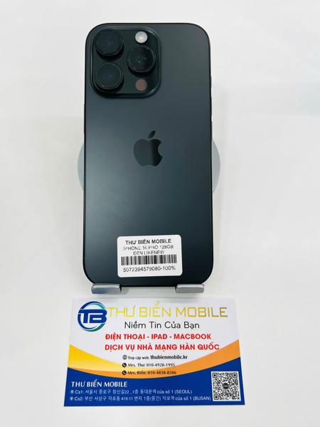 IPHONE 16 PRO ĐEN 128GB NEW