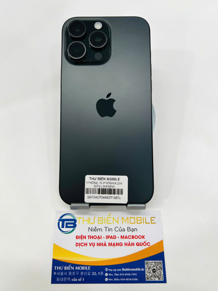 IPHONE 16 PROMAX ĐEN 512GB LIKENEW