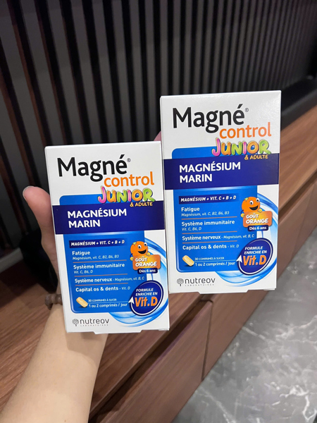 Viên uống magne control junior