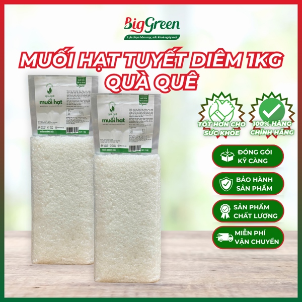 Muối Hạt Tuyết Diêm Bịch 1kg