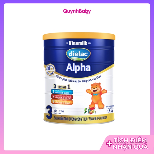 Sữa bột Vinamilk dielac alpha số 3 (1.4kg)