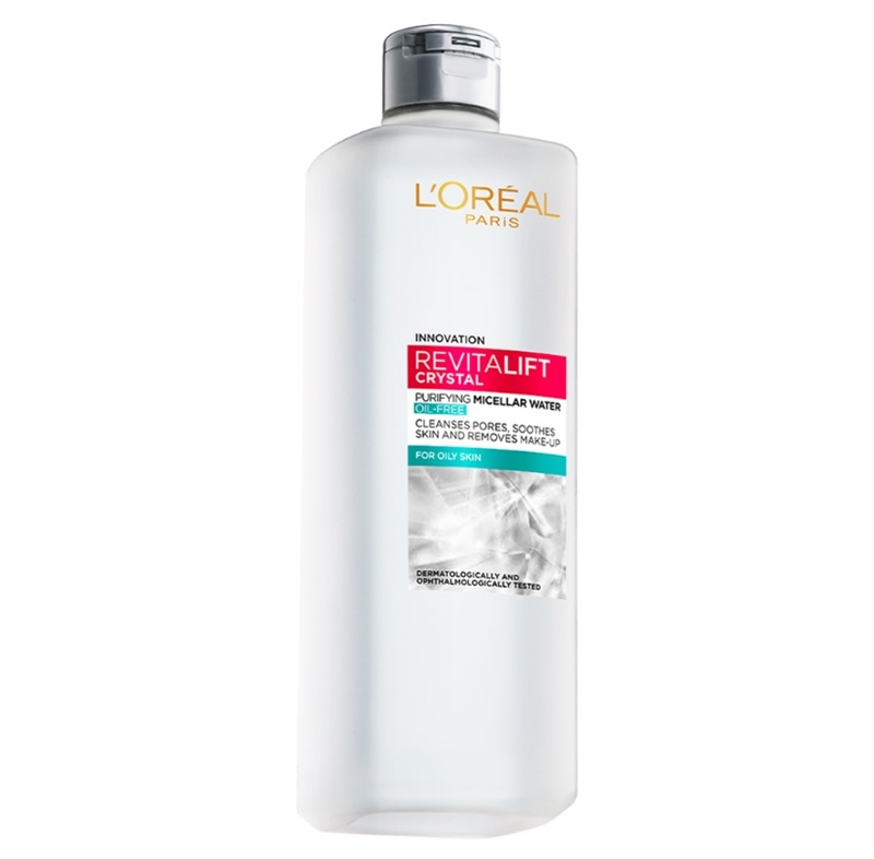 Nước Tẩy Trang L'Oréal #Revitalift Crystal Oil Free 400ml