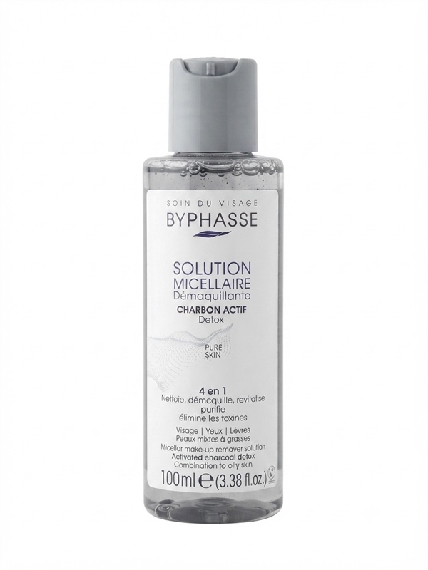 Nước Tẩy Trang BYPHASSE #Charbon Actif 100ml